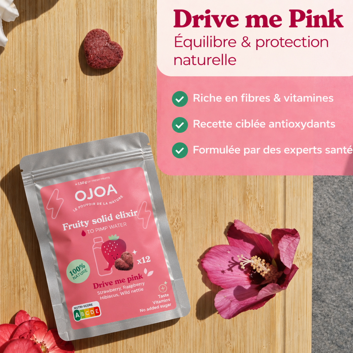 Drive Me Pink - Fruityful water