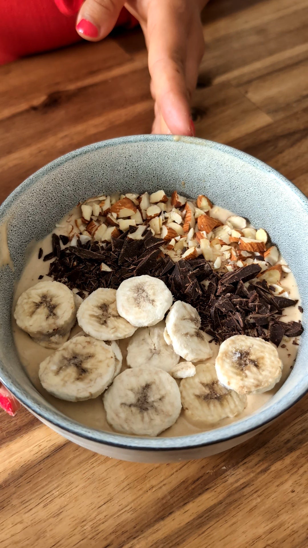 A 2-minutes delicious banana ice cream