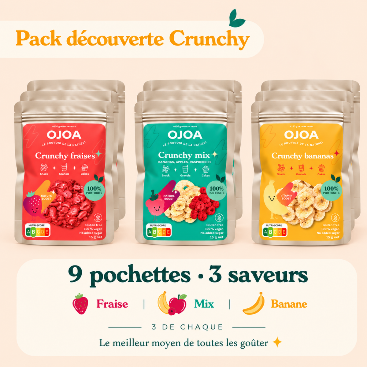 Discovery Pack Crunchy Fruits